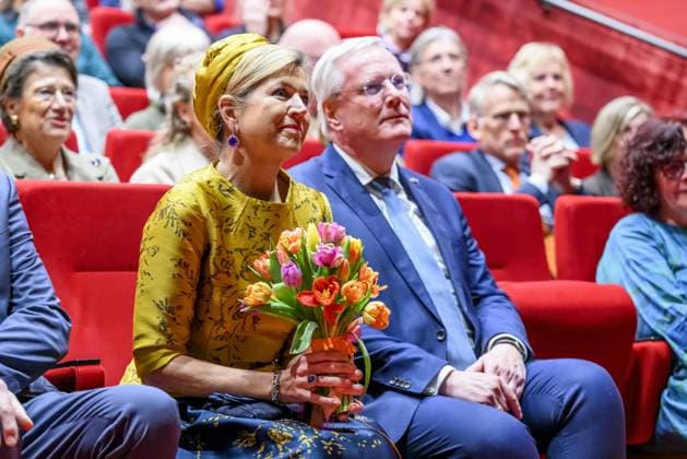 HENGELO, The Netherlands, 2026-02-18 12:59:52 HENGELO, February 18, 2026, KamaK Theater. Queen Maxima opens the new KamaK Theater in Hengelo. The professional company KamaK Theater works with actors with intellectual disabilities. With a team of directors, theater and music teachers, care workers, and a large number of volunteers, several productions are developed and staged annually. PHOTO: NLBeeld Patrick van Emst Credit: NL Beeld Patrick van Emst  Copyright: xx x