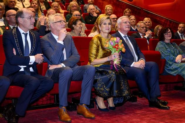 HENGELO, The Netherlands, 2026-02-18 12:59:52 HENGELO, February 18, 2026, KamaK Theater. Queen Maxima opens the new KamaK Theater in Hengelo. The professional company KamaK Theater works with actors with intellectual disabilities. With a team of directors, theater and music teachers, care workers, and a large number of volunteers, several productions are developed and staged annually. PHOTO: NLBeeld Patrick van Emst Credit: NL Beeld Patrick van Emst  Copyright: xx x