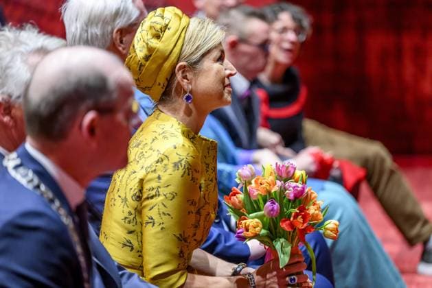 HENGELO, The Netherlands, 2026-02-18 13:00:23 HENGELO, February 18, 2026, KamaK Theater. Queen Maxima opens the new KamaK Theater in Hengelo. The professional company KamaK Theater works with actors with intellectual disabilities. With a team of directors, theater and music teachers, care workers, and a large number of volunteers, several productions are developed and staged annually. PHOTO: NLBeeld Patrick van Emst Credit: NL Beeld Patrick van Emst  Copyright: xx x