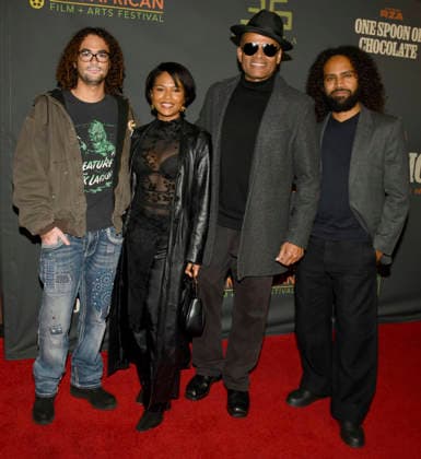 LOS ANGELES, CA- FEBRUARY 17: Mario Van Peebles at the 34th Annual Pan African Film & Arts Festival Opening Night Premiere of One Spoon of Chocolate at the Directors Guild of America Theater Complex in Los Angeles, California on February 17, 2026. Copyright: xKoixSojer Snap NxUxPhotos MediaPunchx