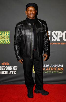 LOS ANGELES, CA- FEBRUARY 17: Joe Torry at the 34th Annual Pan African Film & Arts Festival Opening Night Premiere of One Spoon of Chocolate at the Directors Guild of America Theater Complex in Los Angeles, California on February 17, 2026. Copyright: xKoixSojer Snap NxUxPhotos MediaPunchx