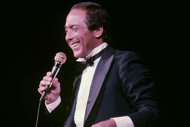 RECORD DATE NOT STATED Paul Anka performing at the Greek Theatre 1982 ** I.V.M. EDITORIAL USE ONLY  Copyright: x