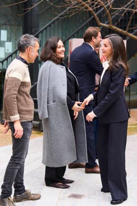 Queen Letizia attends Official presentation of the Alliance for Wool Queen Letizia of Spain, Adriana Dominguez attends Official presentation of the Alliance for Wool at Institucion Libre de Ensenanza on February 18, 2026 in Madrid, Spain Photo by IMAGO MPG Madrid Institucion Libre de Ensenanza Madrid Spain  Copyright: xMPGx