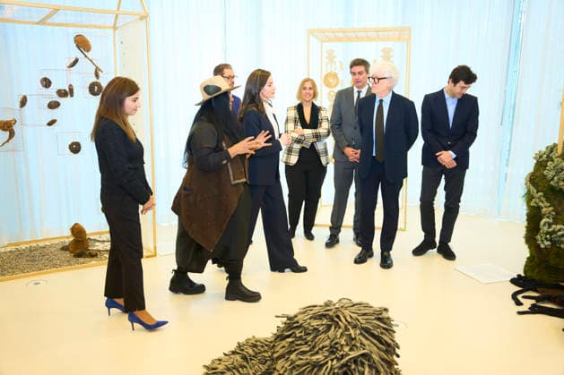Queen Letizia attends Official presentation of the Alliance for Wool Queen Letizia of Spain attends Official presentation of the Alliance for Wool at Institucion Libre de Ensenanza on February 18, 2026 in Madrid, Spain Photo by IMAGO MPG Madrid Institucion Libre de Ensenanza Madrid Spain  Copyright: xMPGx