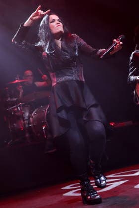 Tarja Turunen performs live at the Shepherds Bush Empire Featuring: Tarja Turunen Where: London, United Kingdom When: 16 Feb 2026 Credit: Mark Cavill Cover Images EDITORIAL USE ONLY. NOT FOR USE BY NEWSPAPERS BASED IN THE UK. Copyright: xMarkxCavillx coverimg55482068