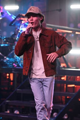 FORT LAUDERDALE FL - FEBRUARY 17: Maddox Batson performs during his Live Worldwide Tour 2026 at Revolution Live on February 17, 2026 in Fort Lauderdale, Florida. Copyright: xmpi04x