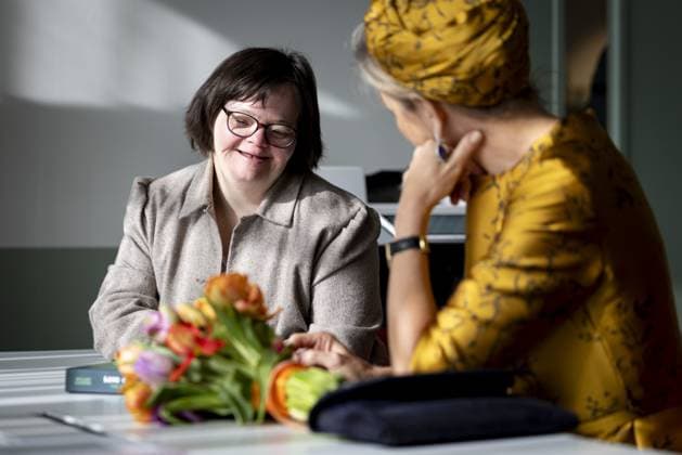 HENGELO, The Netherlands, 2026-02-18 13:51:19 HENGELO, February 18, 2026, KamaK Theater. Queen Maxima will open the new KamaK Theater in Hengelo. The professional company KamaK Theater works with actors with intellectual disabilities. With a team of directors, theater and music teachers, care workers, and a large number of volunteers, several productions are developed and staged annually. PHOTO: NLBeeld POOL Wouter de Wilde Credit: NL Beeld Patrick van Emst  Copyright: xx x