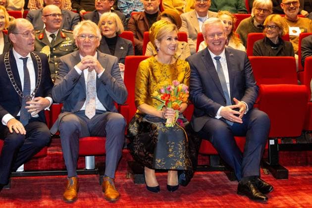 Queen Maxima at the opening of Theater KamaK. Hengelo, the Netherlands. 18 Feb 2026 Queen Maxima at the opening of the new theater of Theater KamaK in Hengelo. The professional company Theater KamaK works with actors with an intellectual disability. Hengelo The Netherlands  Copyright: xMischaxSchoemakerx