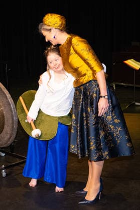Queen Maxima at the opening of Theater KamaK. Hengelo, the Netherlands. 18 Feb 2026 Queen Maxima at the opening of the new theater of Theater KamaK in Hengelo. The professional company Theater KamaK works with actors with an intellectual disability. Hengelo The Netherlands  Copyright: xMischaxSchoemakerx