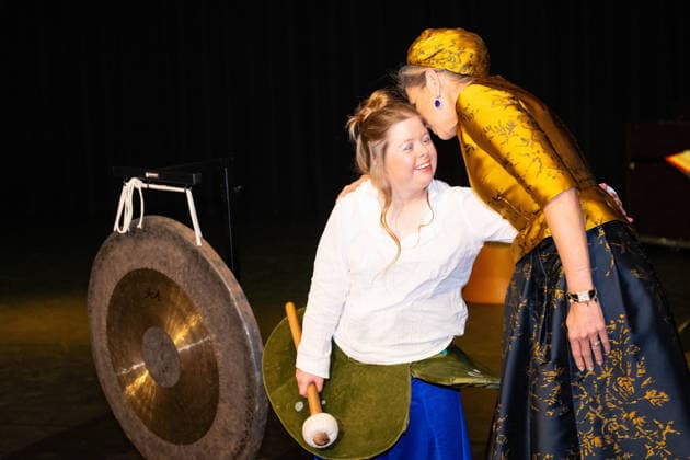 Queen Maxima at the opening of Theater KamaK. Hengelo, the Netherlands. 18 Feb 2026 Queen Maxima at the opening of the new theater of Theater KamaK in Hengelo. The professional company Theater KamaK works with actors with an intellectual disability. Hengelo The Netherlands  Copyright: xMischaxSchoemakerx