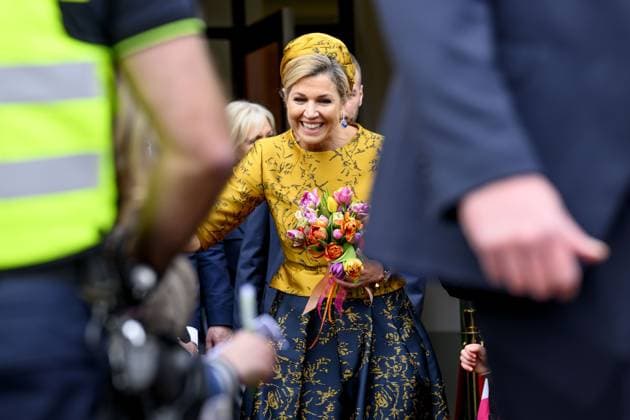 HENGELO, The Netherlands, 2026-02-18 14:36:24 HENGELO, February 18, 2026, KamaK Theater. Queen Maxima opens the new KamaK Theater in Hengelo. The professional company KamaK Theater works with actors with intellectual disabilities. With a team of directors, theater and music teachers, care workers, and a large number of volunteers, several productions are developed and staged annually. PHOTO: NLBeeld Patrick van Emst Credit: NL Beeld Patrick van Emst  Copyright: xx x