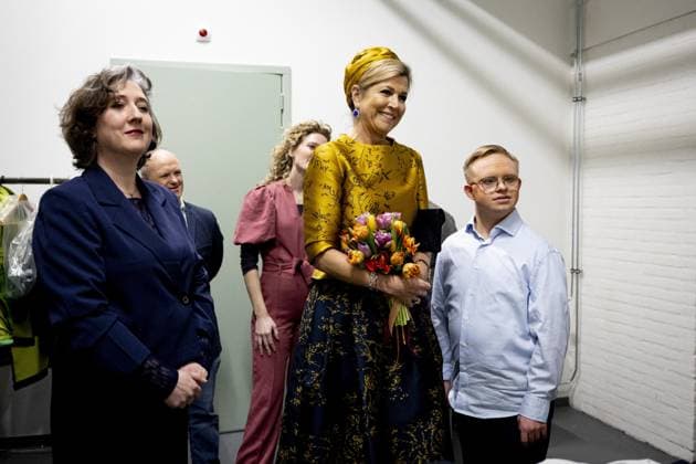 Queen Máxima Opens Theater for Actors With Disabilities - Hengelo Queen Máxima will open the new KamaK Theater in Hengelo. The professional company KamaK Theater works with actors with intellectual disabilities. With a team of directors, theater and music teachers, care workers, and a large number of volunteers, several productions are developed and staged annually. Netherlands, Hengelo, February 18, 2026, KamaK Theater. Photo by Bruno Press ABACAPRESS.COM  Copyright: xBrunoxPress ABACAx