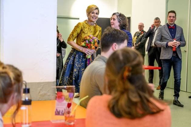 Queen Máxima Opens Theater for Actors With Disabilities - Hengelo Queen Máxima opens the new KamaK Theater in Hengelo. The professional company KamaK Theater works with actors with intellectual disabilities. With a team of directors, theater and music teachers, care workers, and a large number of volunteers, several productions are developed and staged annually. Netherlands, Hengelo, February 18, 2026, KamaK Theater. Photo by Bruno Press ABACAPRESS.COM  Copyright: xBrunoxPress ABACAx