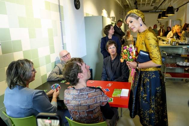 Queen Máxima Opens Theater for Actors With Disabilities - Hengelo Queen Máxima opens the new KamaK Theater in Hengelo. The professional company KamaK Theater works with actors with intellectual disabilities. With a team of directors, theater and music teachers, care workers, and a large number of volunteers, several productions are developed and staged annually. Netherlands, Hengelo, February 18, 2026, KamaK Theater. Photo by Bruno Press ABACAPRESS.COM  Copyright: xBrunoxPress ABACAx