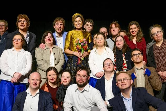 Queen Máxima Opens Theater for Actors With Disabilities - Hengelo Queen Máxima opens the new KamaK Theater in Hengelo. The professional company KamaK Theater works with actors with intellectual disabilities. With a team of directors, theater and music teachers, care workers, and a large number of volunteers, several productions are developed and staged annually. Netherlands, Hengelo, February 18, 2026, KamaK Theater. Photo by Bruno Press ABACAPRESS.COM  Copyright: xBrunoxPress ABACAx