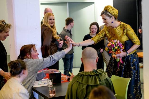 Queen Máxima Opens Theater for Actors With Disabilities - Hengelo Queen Máxima opens the new KamaK Theater in Hengelo. The professional company KamaK Theater works with actors with intellectual disabilities. With a team of directors, theater and music teachers, care workers, and a large number of volunteers, several productions are developed and staged annually. Hengelo, February 18, 2026, KamaK Theater. Photo by Bruno Press ABACAPRESS.COM Hengelo Netherlands  Copyright: xBrunoxPress ABACAx