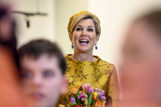 Queen Máxima Opens Theater for Actors With Disabilities - Hengelo Queen Máxima opens the new KamaK Theater in Hengelo. The professional company KamaK Theater works with actors with intellectual disabilities. With a team of directors, theater and music teachers, care workers, and a large number of volunteers, several productions are developed and staged annually. Hengelo, February 18, 2026, KamaK Theater. Photo by Bruno Press ABACAPRESS.COM Hengelo Netherlands  Copyright: xBrunoxPress ABACAx