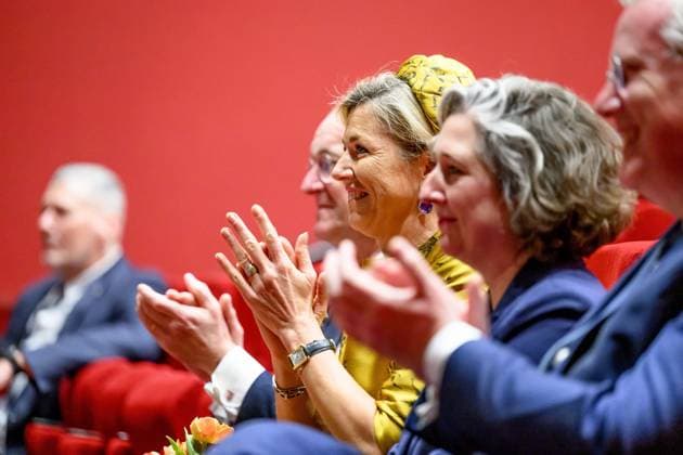 Queen Máxima Opens Theater for Actors With Disabilities - Hengelo Queen Máxima opens the new KamaK Theater in Hengelo. The professional company KamaK Theater works with actors with intellectual disabilities. With a team of directors, theater and music teachers, care workers, and a large number of volunteers, several productions are developed and staged annually. Hengelo, February 18, 2026, KamaK Theater. Photo by Bruno Press ABACAPRESS.COM Hengelo Netherlands  Copyright: xBrunoxPress ABACAx