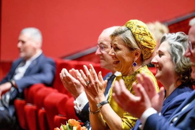 Queen Máxima Opens Theater for Actors With Disabilities - Hengelo Queen Máxima opens the new KamaK Theater in Hengelo. The professional company KamaK Theater works with actors with intellectual disabilities. With a team of directors, theater and music teachers, care workers, and a large number of volunteers, several productions are developed and staged annually. Hengelo, February 18, 2026, KamaK Theater. Photo by Bruno Press ABACAPRESS.COM Hengelo Netherlands  Copyright: xBrunoxPress ABACAx