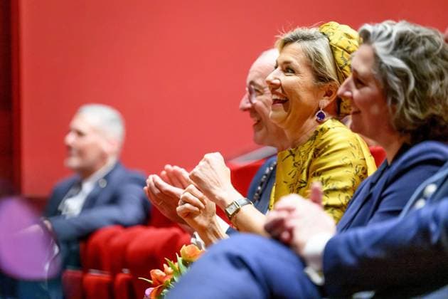 Queen Máxima Opens Theater for Actors With Disabilities - Hengelo Queen Máxima opens the new KamaK Theater in Hengelo. The professional company KamaK Theater works with actors with intellectual disabilities. With a team of directors, theater and music teachers, care workers, and a large number of volunteers, several productions are developed and staged annually. Hengelo, February 18, 2026, KamaK Theater. Photo by Bruno Press ABACAPRESS.COM Hengelo Netherlands  Copyright: xBrunoxPress ABACAx