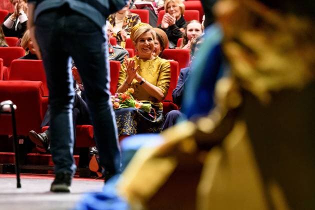 Queen Máxima Opens Theater for Actors With Disabilities - Hengelo Queen Máxima opens the new KamaK Theater in Hengelo. The professional company KamaK Theater works with actors with intellectual disabilities. With a team of directors, theater and music teachers, care workers, and a large number of volunteers, several productions are developed and staged annually. Hengelo, February 18, 2026, KamaK Theater. Photo by Bruno Press ABACAPRESS.COM Hengelo Netherlands  Copyright: xBrunoxPress ABACAx