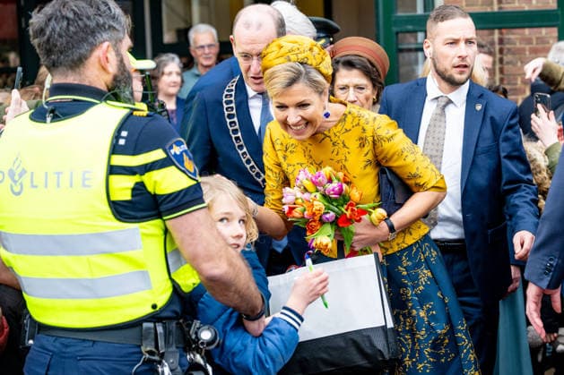 18-02-2026 Hengelo Queen Maxima attended the opening of the professional company KamaK Theater, working with actors with intellectual disabilities, in Hengelo. Â  Copyright: xPPEx