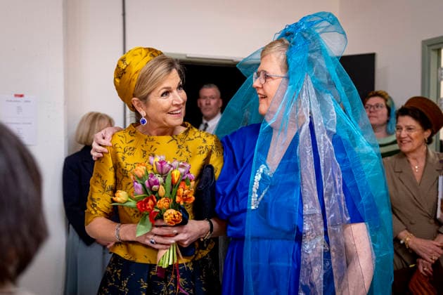 18-02-2026 Hengelo Queen Maxima attended the opening of the professional company KamaK Theater, working with actors with intellectual disabilities, in Hengelo. Â  Copyright: xPPEx