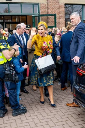 18-02-2026 Hengelo Queen Maxima attended the opening of the professional company KamaK Theater, working with actors with intellectual disabilities, in Hengelo. Â  Copyright: xPPEx