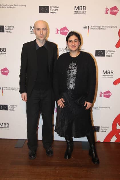 Daniel Blumberg and Aida Baghernejad at Berlinale Talents Talk Composer™s Talk with Daniel Blumberg at Radialsystem Kulturzentrum in Holzmarktstraße Berlin, 18 02 2026 Copyright: xMatthiasxGränzdörferx