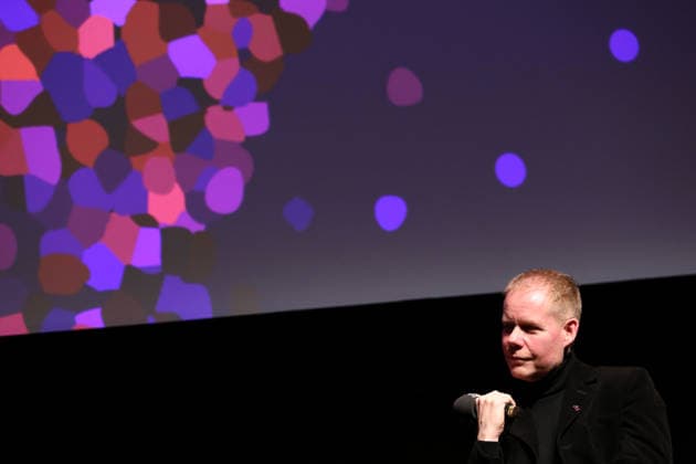 February 18, 2026, Berlin, Germany: British composer Max Richter speaks during the Berlinale Camera award ceremony honoring Max Richter during the 76th Berlin International Film Festival (Berlinale), Europe s first major film festival of the year, at Haus Der Berliner Festspiele in Berlin. Berlin Germany  - ZUMAf146 20260218_zip_f146_036 Copyright: xRouzbehxFouladix