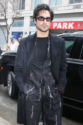NEW YORK, NY- FEBRUARY 18: Avan Jogia seen at talk show Sherri on February 18, 2026 in New York City. Copyright: xRWx
