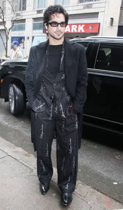 NEW YORK, NY- FEBRUARY 18: Avan Jogia seen at talk show Sherri on February 18, 2026 in New York City. Copyright: xRWx