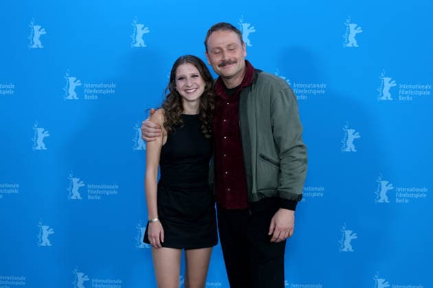 February 18, 2026, Berlin, Germany: Actor Frida Hornemann (L) and Actor Max Riemelt pose for photographers at the photo call for Etwas ganz Besonderes (Home Stories) at the 76th Berlin International Film Festival (Berlinale), Europe s first major film festival of the year, at the Grand Hyatt Hotel in Berlin. The festival runs from February 12 to 22, 2026. Berlin Germany  - ZUMAf146 20260218_zip_f146_044 Copyright: xRouzbehxFouladix