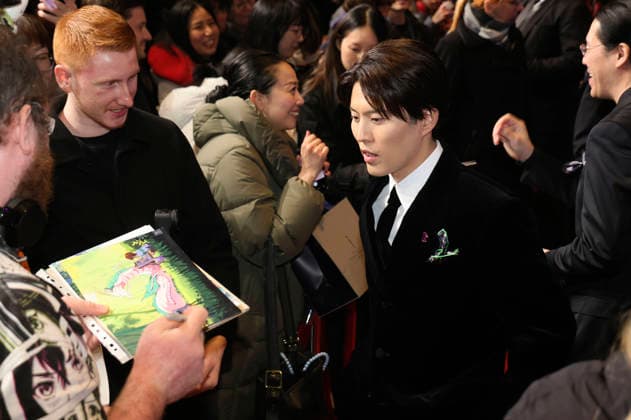 Miyu Irino at the premiere of the animated film A New Dawn Hana rokushÃ ga akeru hi ni at the Berlinale 2026 76 Berlin International Film Festival in the Berlinale Palast Berlin, 18 02 2026 Foto:xD.xBedrosianx xFuturexImagex dawn_6220
