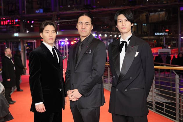 February 18, 2026, Berlin, Germany: Miyu Irino, Yoshitoshi Shinomiya and Riku Hagiwara attend the premiere of A New Dawn during the 76th Berlinale International Film Festival at Berlinalepalast in Berlin, Germany, on 18 February 2026. Photo: Berlin Germany - ZUMAm179 20260218_zep_m179_006 Copyright: xAlecxMichaelx