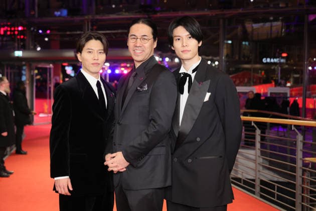 February 18, 2026, Berlin, Germany: Miyu Irino, Yoshitoshi Shinomiya and Riku Hagiwara attend the premiere of A New Dawn during the 76th Berlinale International Film Festival at Berlinalepalast in Berlin, Germany, on 18 February 2026. Photo: Berlin Germany - ZUMAm179 20260218_zep_m179_007 Copyright: xAlecxMichaelx