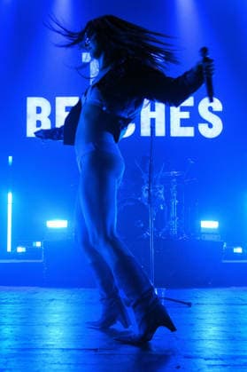 The Beaches Perform at Brixton Academy, London Lead singer Jordan Miller of Canadian rock band The Beaches performs at Brixton Academy, London, England, UK on Wednesday 18 February 2026 as part of their No Hard Feelings Tour., Credit:Justin Ng Avalon UK, England, London, Brixton Academy  Copyright: xJustinxNgx xAvalonx 1076340175