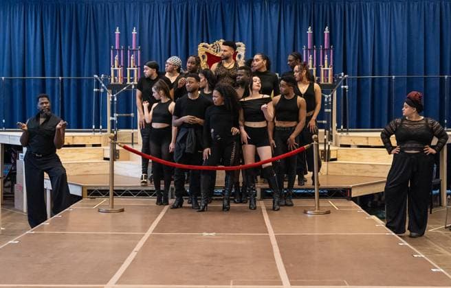 February 18, 2026, Bronx, New York, USA: Cast performs during press preview for upcoming Broadway musical Cats: The Jellicle Ball at New 42nd Street Studios in New York, NY on February 18, 2026. Bronx USA  - ZUMAr339 20260218_znp_r339_083 Copyright: xLevxRadinx