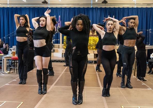 February 18, 2026, Bronx, New York, USA: Dava Huesca and Cast perform during press preview for upcoming Broadway musical Cats: The Jellicle Ball at New 42nd Street Studios in New York, NY on February 18, 2026. Bronx USA - ZUMAr339 20260218_znp_r339_084 Copyright: xLevxRadinx