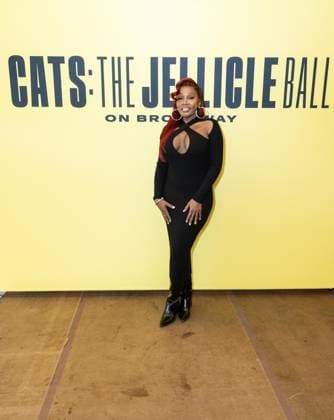 February 18, 2026, Bronx, New York, USA: Tempress Chasity Moore attends press preview for upcoming Broadway musical Cats: The Jellicle Ball at New 42nd Street Studios in New York, NY on February 18, 2026. Bronx USA  - ZUMAr339 20260218_znp_r339_101 Copyright: xLevxRadinx