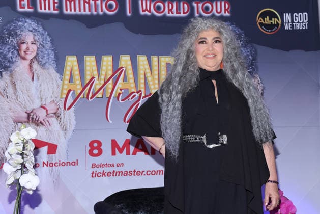February 18, 2026, Mexico City, Ciudad de Mexico, Mexico: Singer Amanda Miguel attends a press conference to promote her Ã¢â‚¬ËœEl Me Mintio, World TourÃ¢â‚¬â ¢ at Auditorio Nacional. on February 18, 2026 in Mexico City, Mexico. Mexico City Mexico - ZUMAe321 20260218_zea_e321_015 Copyright: xYamakxPereax