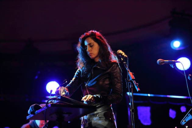 Yasmine Hamdan at a concert at Metropol in Berlin, February 18, 2026 Yasmine Hamdan concert Berlin