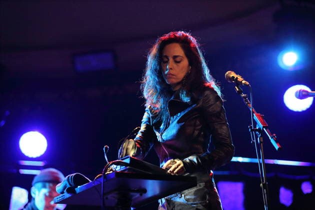 Yasmine Hamdan at a concert at Metropol in Berlin, February 18, 2026 Yasmine Hamdan concert Berlin