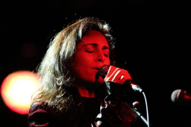 Yasmine Hamdan at a concert at Metropol in Berlin, February 18, 2026 Yasmine Hamdan concert Berlin