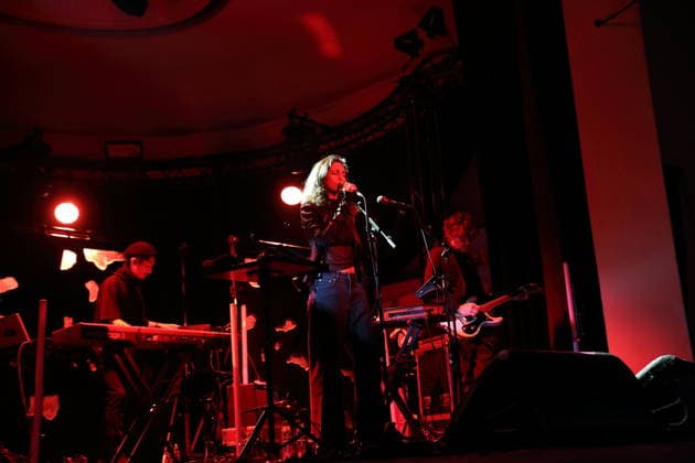 Yasmine Hamdan at a concert at Metropol in Berlin, February 18, 2026 Yasmine Hamdan concert Berlin