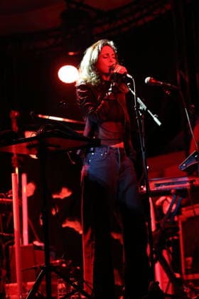 Yasmine Hamdan at a concert at Metropol in Berlin, February 18, 2026 Yasmine Hamdan concert Berlin
