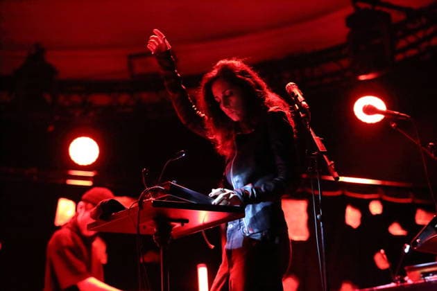 Yasmine Hamdan at a concert at Metropol in Berlin, February 18, 2026 Yasmine Hamdan concert Berlin