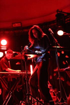 Yasmine Hamdan at a concert at Metropol in Berlin, February 18, 2026 Yasmine Hamdan concert Berlin