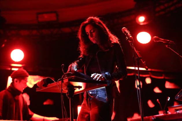 Yasmine Hamdan at a concert at Metropol in Berlin, February 18, 2026 Yasmine Hamdan concert Berlin