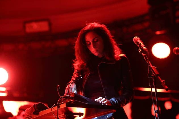 Yasmine Hamdan at a concert at Metropol in Berlin, February 18, 2026 Yasmine Hamdan concert Berlin